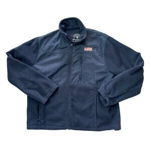 5th & Ocean Men's Navy Blue Full-Zip Fleece Jacket